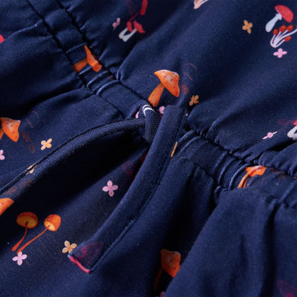 Kinderjurkje 116 marineblauw 116