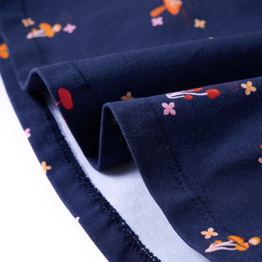 Kinderjurkje 116 marineblauw 116