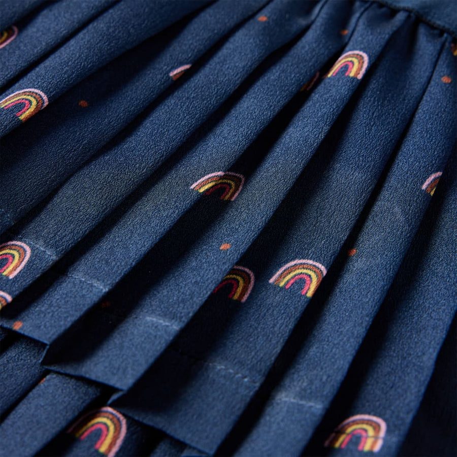 Kinderrokje 116 marineblauw 116