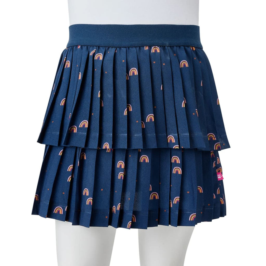 Kinderrokje 116 marineblauw 116