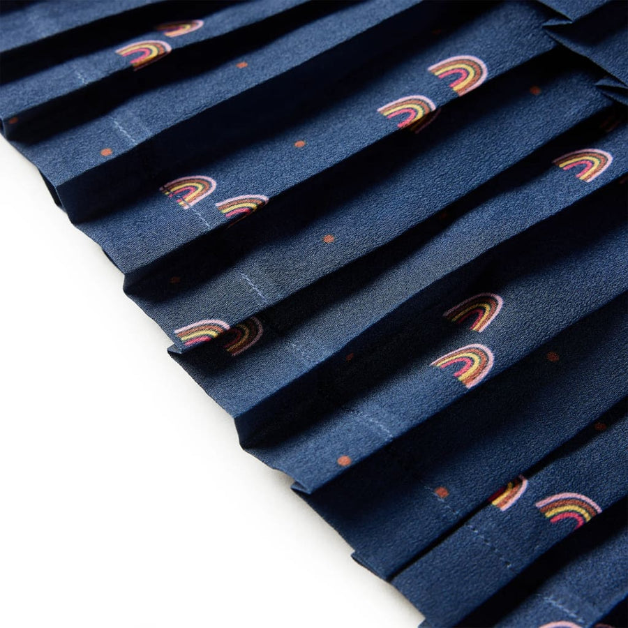 Kinderrokje 128 marineblauw 128