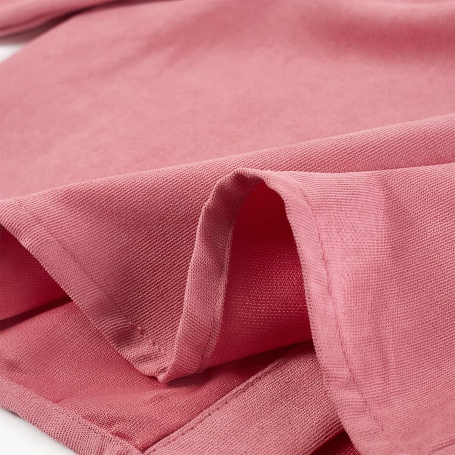 Kinderblouse met lantaarnmouwen 140 oudroze