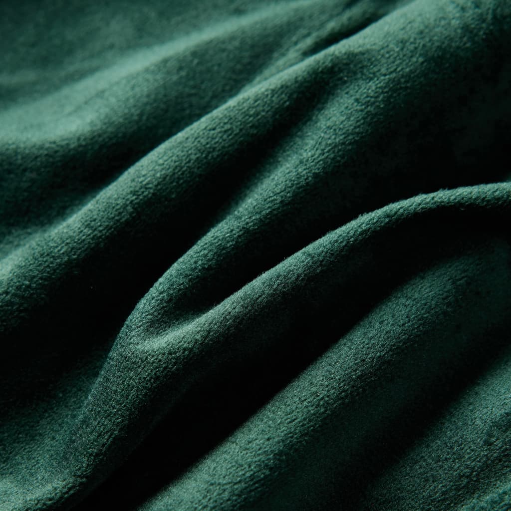 Kinderblouse met ruches 104 donkergroen