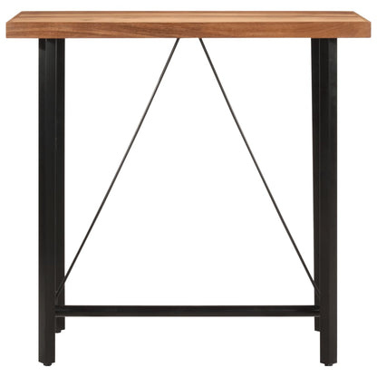 Bartafel Massief Acaciahout En Ijzer 110 x 55 x 107 cm