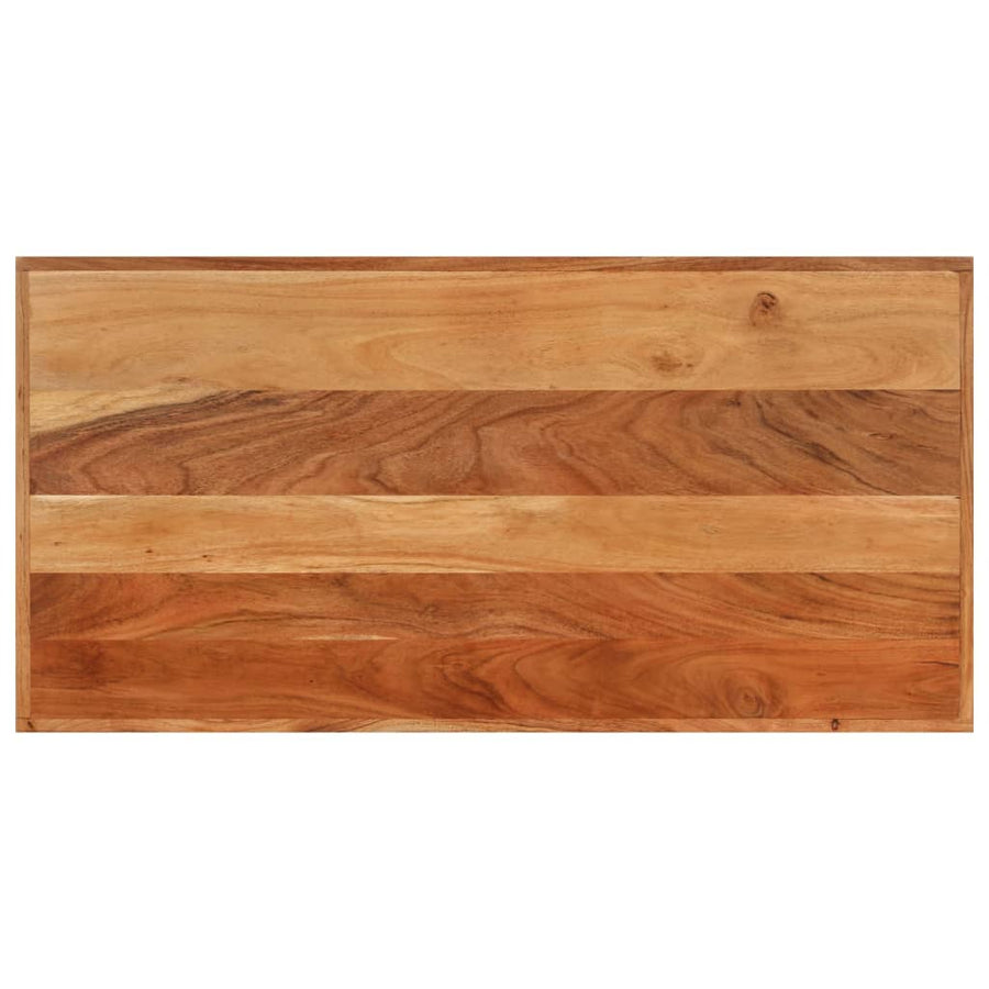 Bartafel Massief Acaciahout En Ijzer 110 x 55 x 107 cm
