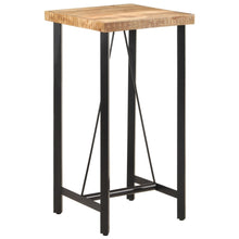 Bartafel 55X55X107 Cm Massief Mangohout En Ijzer 55 x 55 x 107 cm