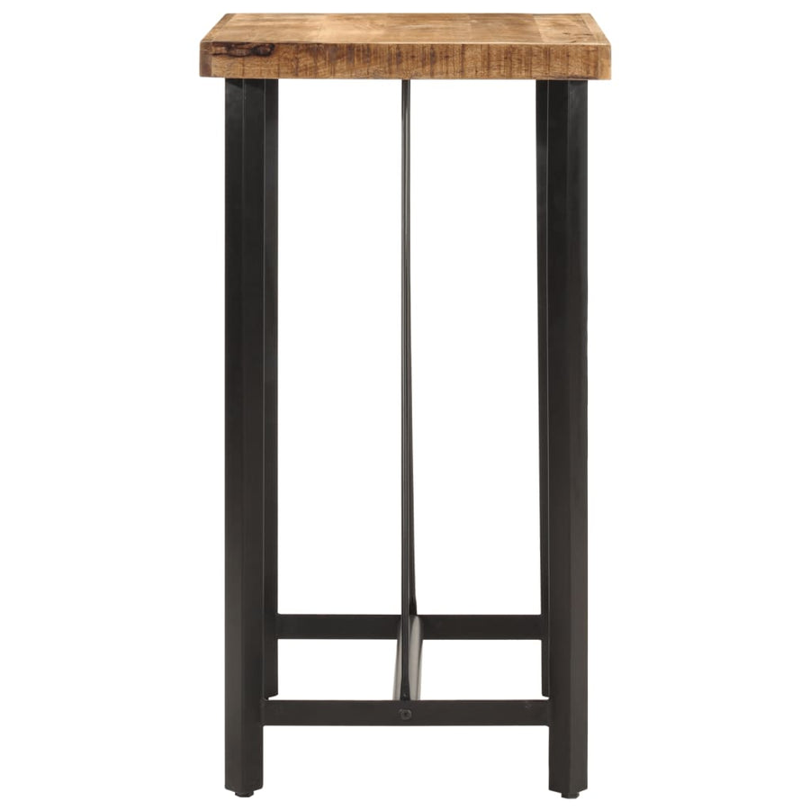 Bartafel 55X55X107 Cm Massief Mangohout En Ijzer 55 x 55 x 107 cm