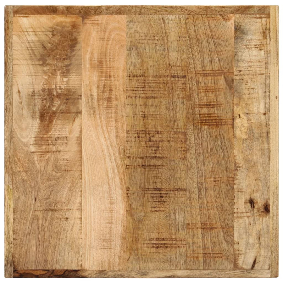 Bartafel 55X55X107 Cm Massief Mangohout En Ijzer 55 x 55 x 107 cm