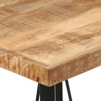 Bartafel 55X55X107 Cm Massief Mangohout En Ijzer 55 x 55 x 107 cm
