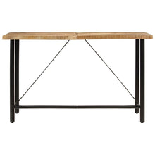 Bartafel 180X70X107 Cm Massief Mangohout En Ijzer