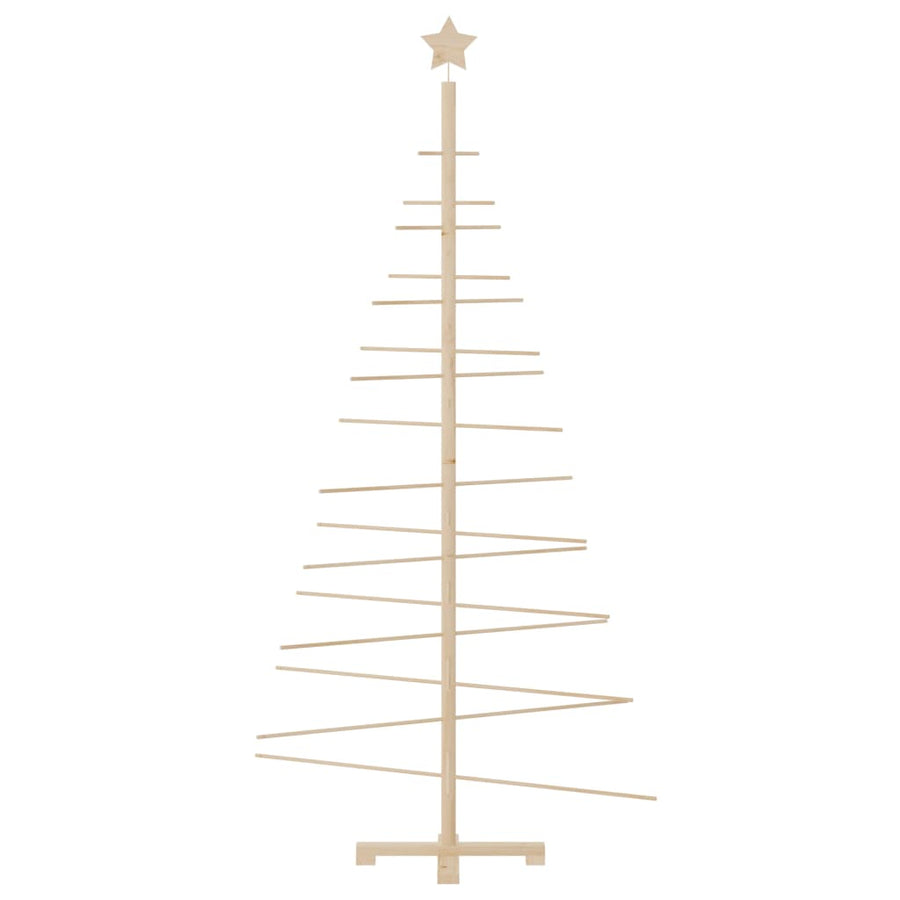 Kerstdecoratie Kerstboom Massief Grenenhout 1 180 cm