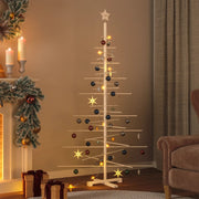Houten kerstboom 180 cm massief grenenhout