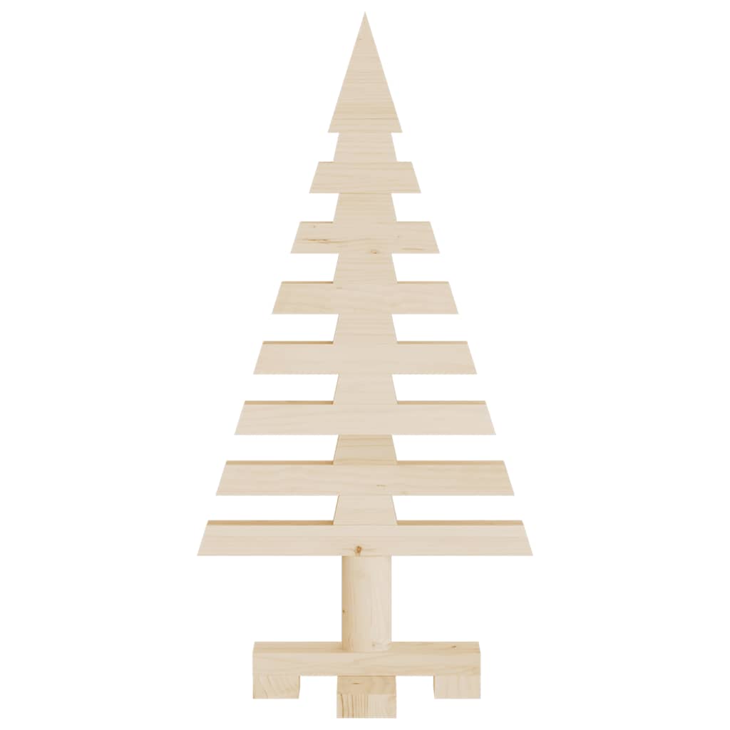 Kerstdecoratie Kerstboom 60 Cm Massief Grenenhout