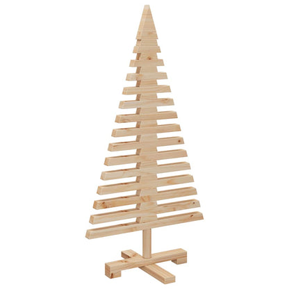 Kerstdecoratie Kerstboom Massief Grenenhout 90 cm