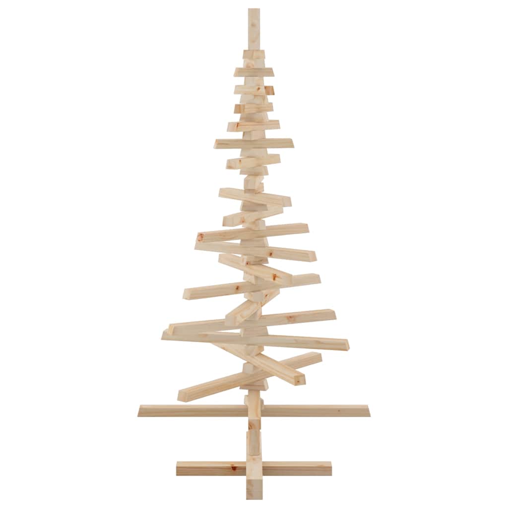 Houten kerstboom Massief grenenhout Natuurlijk met Onbehandeld