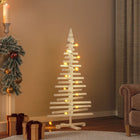 Kerstdecoratie Kerstboom 120 Cm Massief Grenenhout