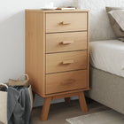 Nightstand OLDEN solid pine brown