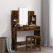 Kaptafel 96x39x142 cm gerookt eiken