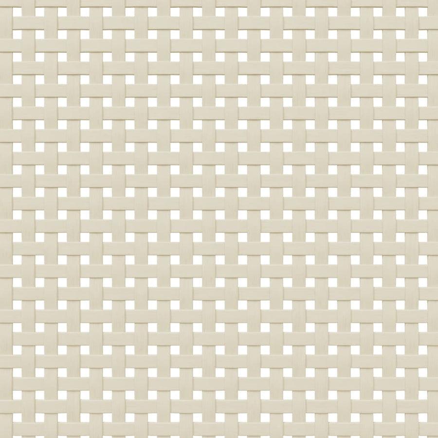 Nachtkastje Senja Rattan-Look 40X35X48 Cm Grenenhout Bruin