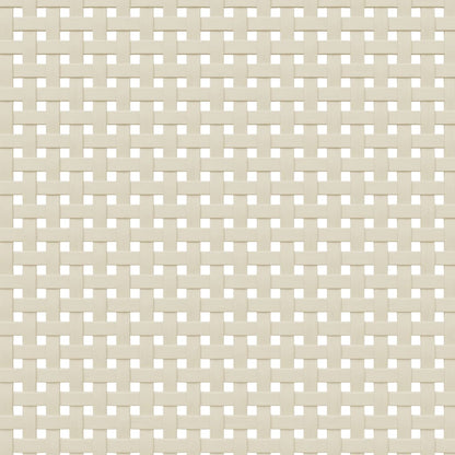 Nachtkastje Senja Rattan-Look 40X35X48 Cm Grenenhout Zwart