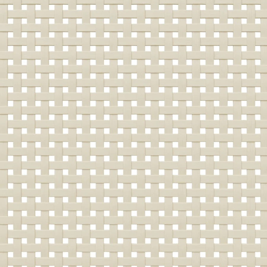 Dressoir Senja 80X35X80 Cm Rattan Look Massief Grenenhout Bruin