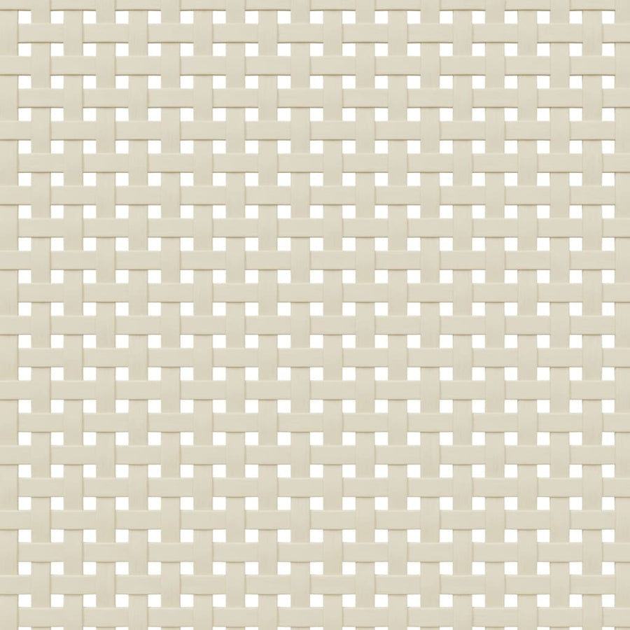 Hoge Kast Senja Rattan-Look 90X40X2 Cm Grenenhout Bruin