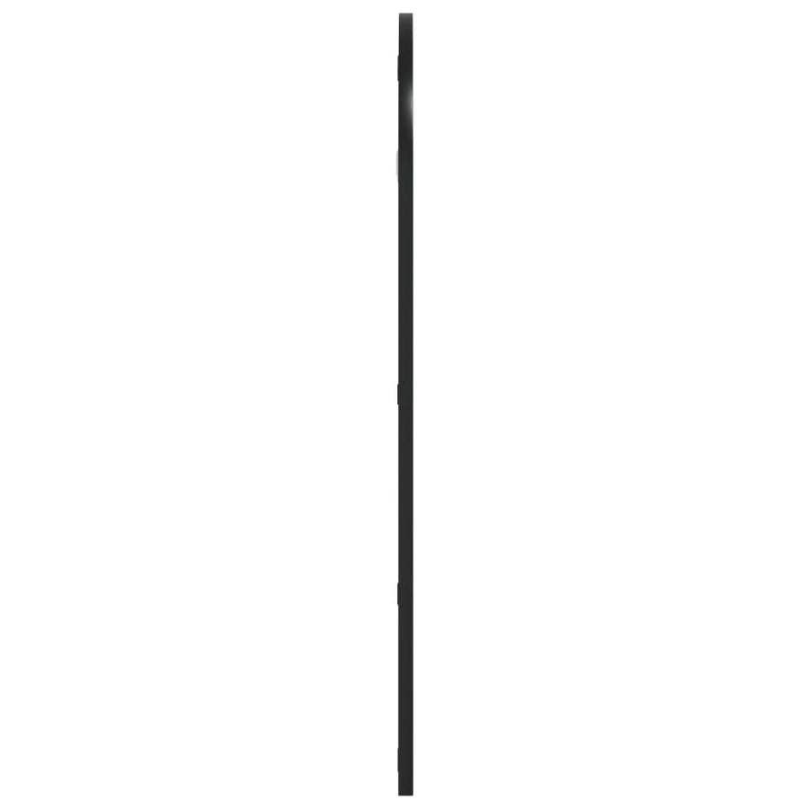 Wandspiegel Boog 40X80 Cm Ijzer Zwart