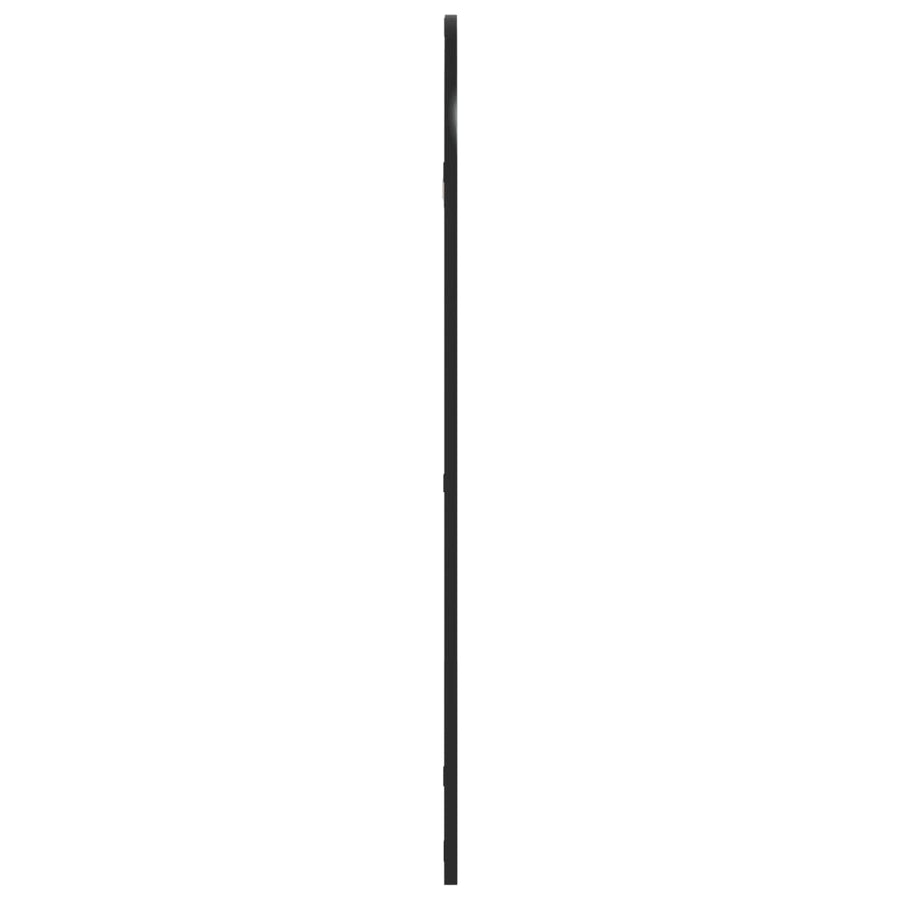 Wandspiegel Boog 50X100 Cm Ijzer Zwart