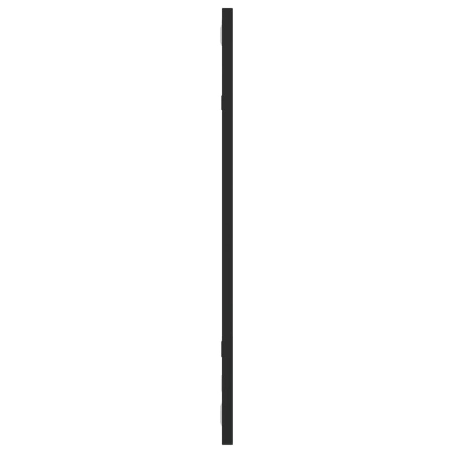 Wandspiegel Rechthoekig 30X60 Cm Ijzer Zwart