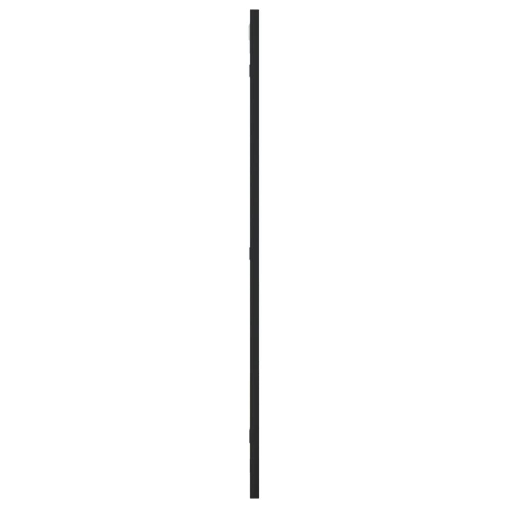 Wandspiegel Rechthoekig 40X80 Cm Ijzer Zwart