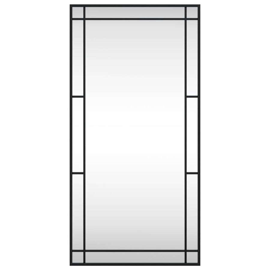 Wandspiegel Rechthoekig 50X100 Cm Ijzer Zwart