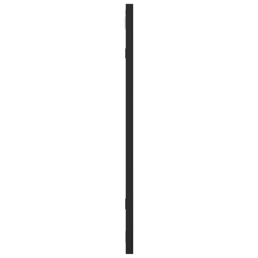 Wandspiegel Vierkant 50X50 Cm Ijzer Zwart