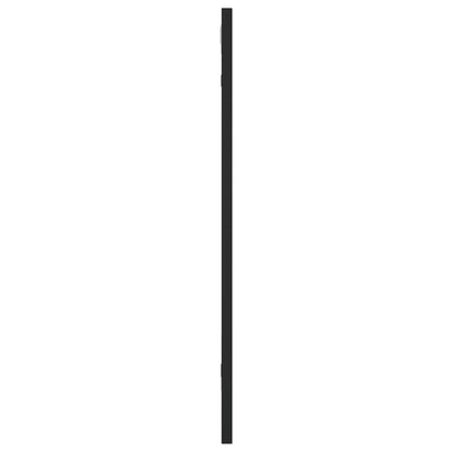 Wandspiegel Rechthoekig Ijzer Zwart 30 x 60 cm