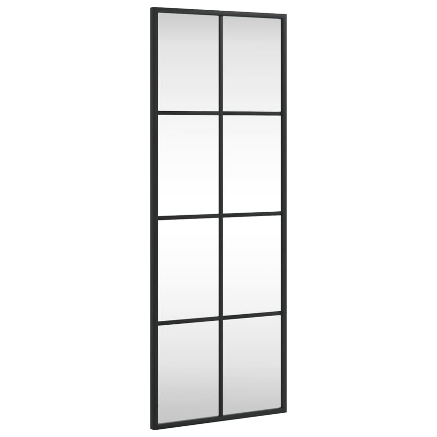 Wandspiegel Rechthoekig Ijzer Zwart 30 x 80 cm