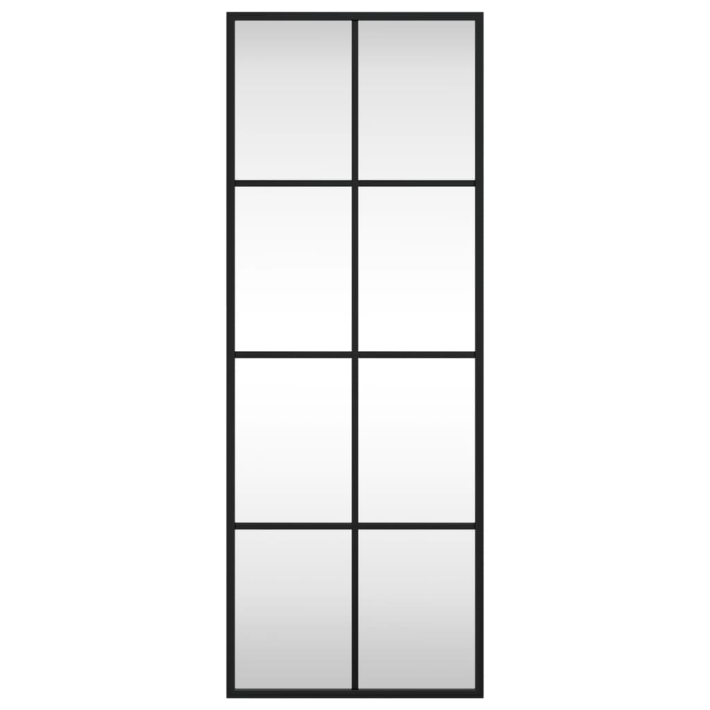 Wandspiegel Rechthoekig Ijzer Zwart 30 x 80 cm