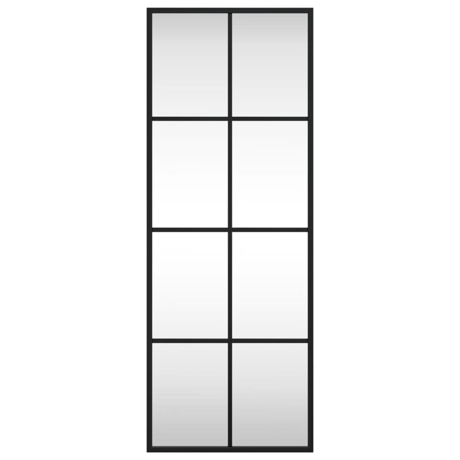 Wandspiegel Rechthoekig Ijzer Zwart 30 x 80 cm