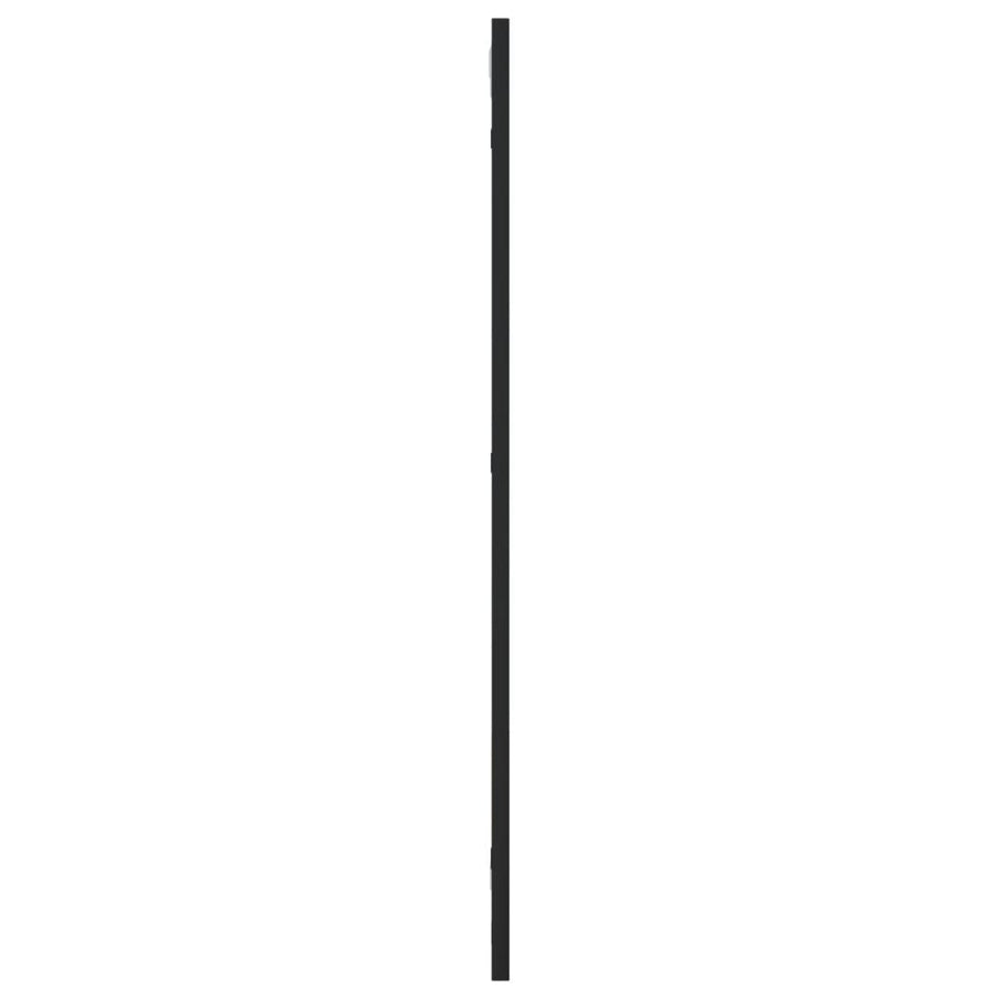 Wandspiegel Rechthoekig Ijzer Zwart 30 x 80 cm
