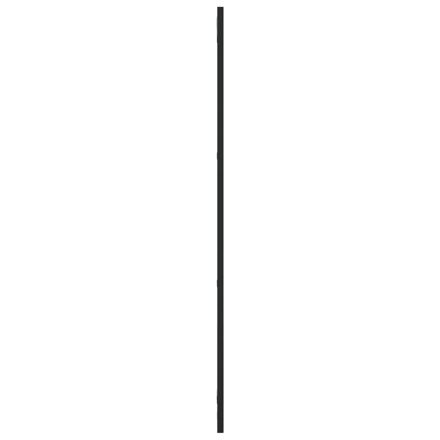 Wandspiegel Rechthoekig Ijzer Zwart 30 x 100 cm
