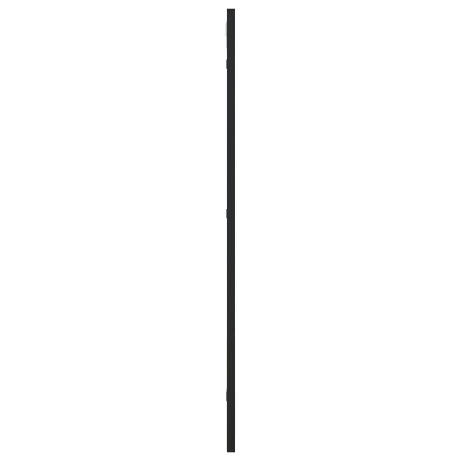 Wandspiegel Rechthoekig Ijzer Zwart 40 x 80 cm