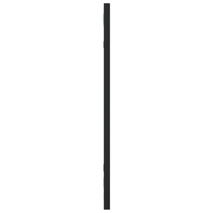 Wandspiegel Rechthoekig Ijzer Zwart 20 x 50 cm