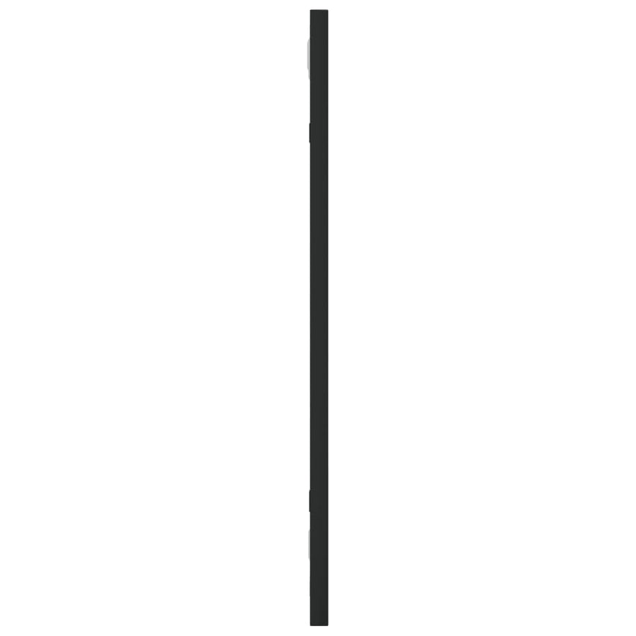 Wandspiegel Rechthoekig Ijzer Zwart 20 x 50 cm