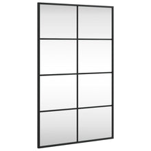 Wandspiegel Rechthoekig Ijzer Zwart 50 x 80 cm