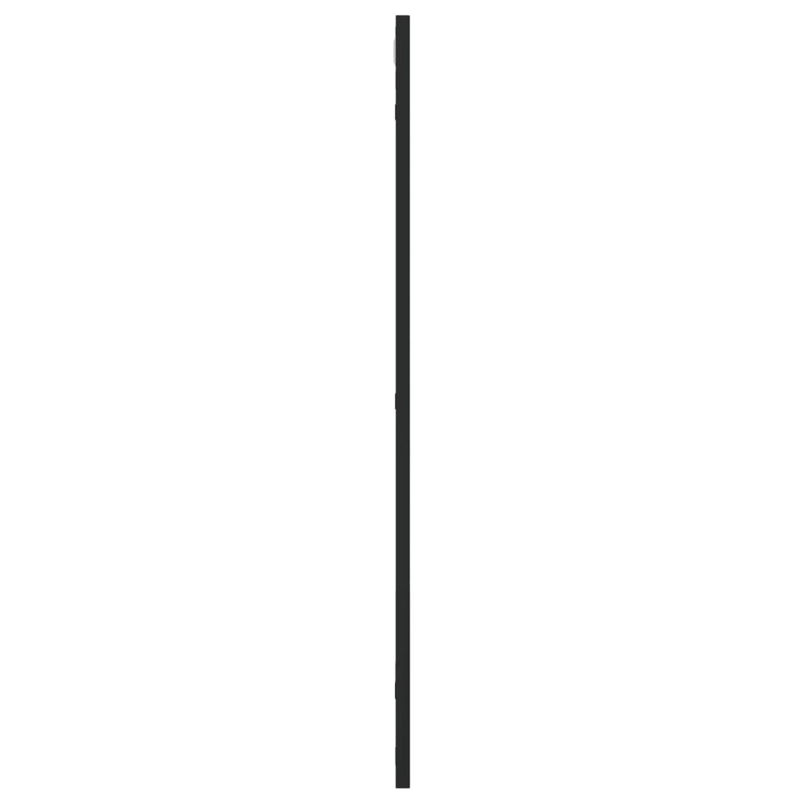 Wandspiegel Rechthoekig Ijzer Zwart 50 x 80 cm