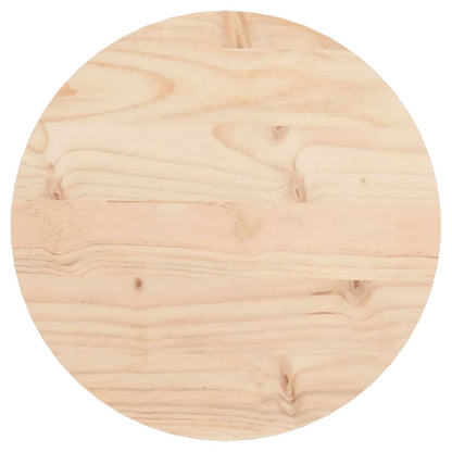 Tafelblad Rond Ø30X3 Cm Massief Grenenhout