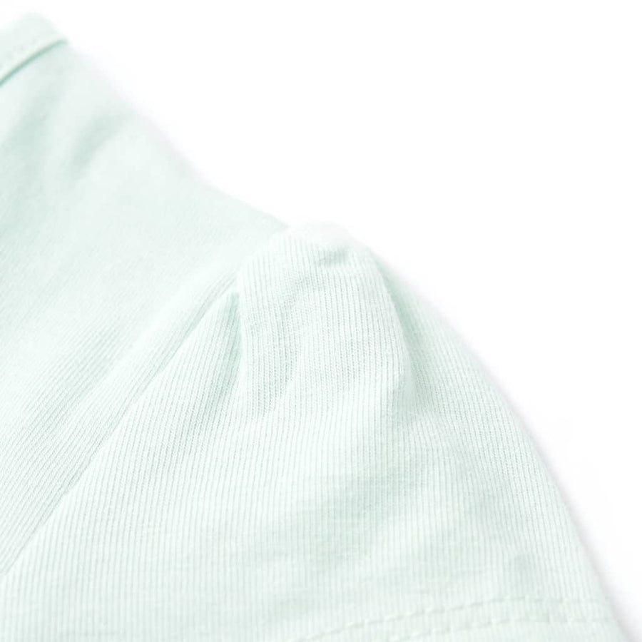 Kindershirt 92 lichtmint Mintgroen 92