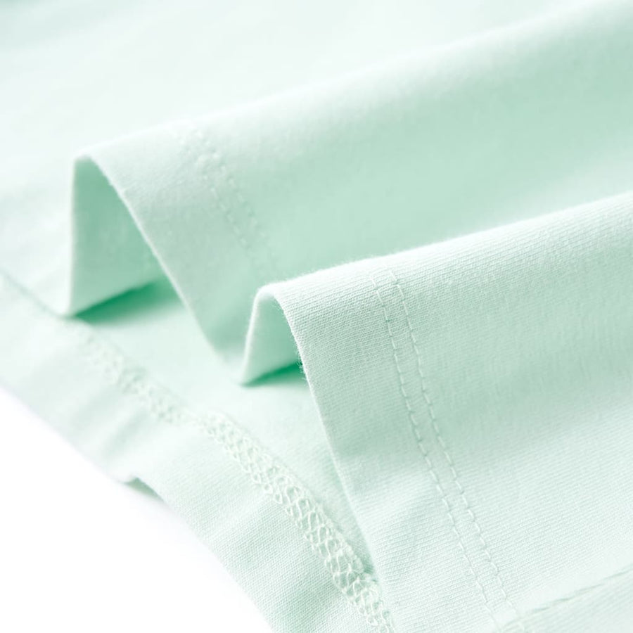 Kindershirt 92 lichtmint Mintgroen 92