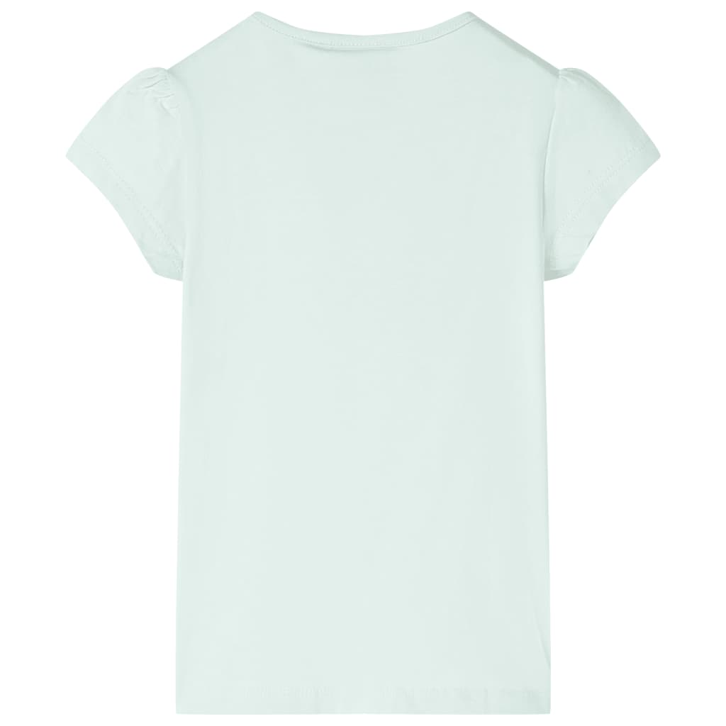 Kindershirt 116 lichtmint Mintgroen 116