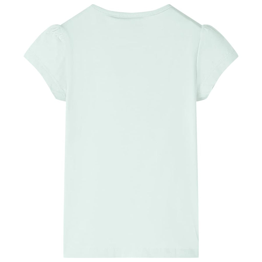 Kindershirt 116 lichtmint Mintgroen 116