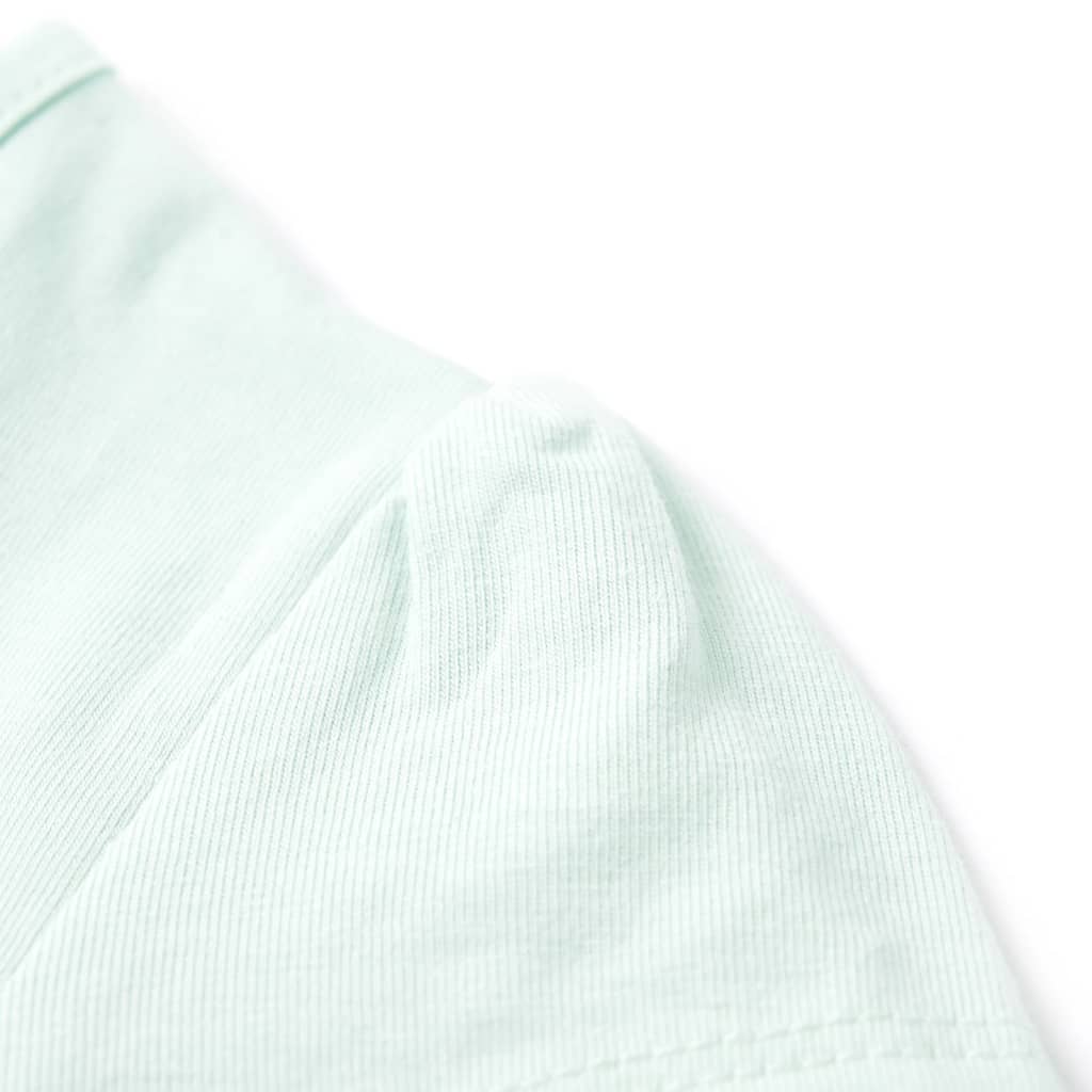 Kindershirt 116 lichtmint Mintgroen 116