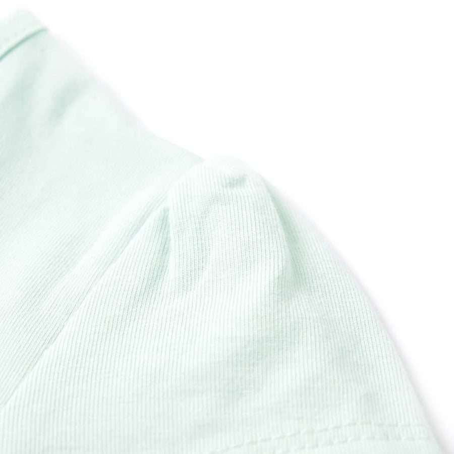 Kindershirt 128 lichtmint Mintgroen 128